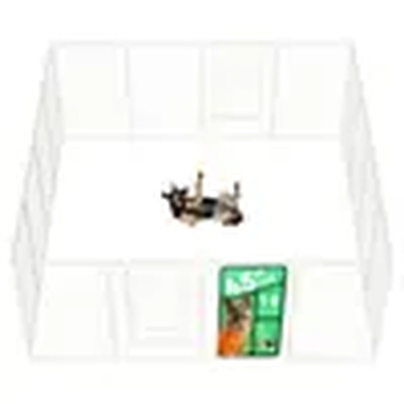 FXW Rollick Unleashed Dog Playpen for Indoor, Yard, RV Camping, 24"/32"/40"/45"/50" Height, 2/4/6/8/16/24/32/48 Panels for Small, Medium, and Large Dogs, Black/White│Patented